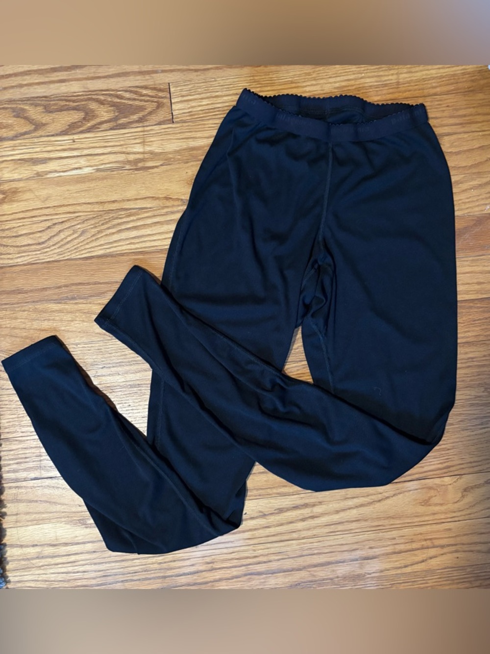 Patagonia Women’s Capilene Performance Base Layer Black Pants- Medium